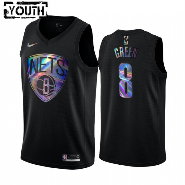 NBA Brooklyn Nets Trikot Jeff Green 8 Iridescent HWC Collection Swingman - Kinder